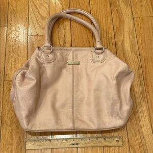 Cole Haan Blush Leather Shoulder Bag